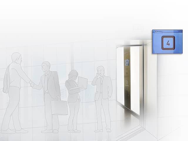 Asansör içerisinde geçirilen zamanın daha etkili, bilgilendirici ve eğlenceli hale getirilmesi için geliştirilmiş Digital Signage Sistemidir.